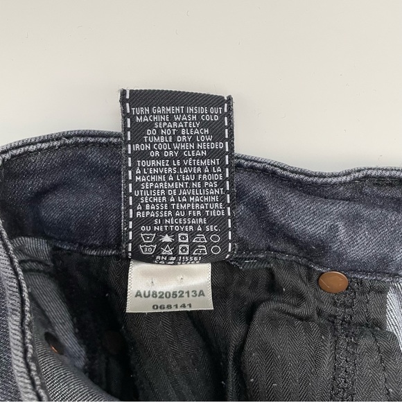 7 For All Mankind distressed skinny ankle jeans - Picture 8 of 8